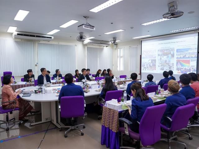 คณะสหเวชศาสตร์ ม.พะเยา ต้อนรับอธิการบดีและทีมผู้บริหาร ในกิจกรรมกาแฟสัญจร ประจำปี 2566