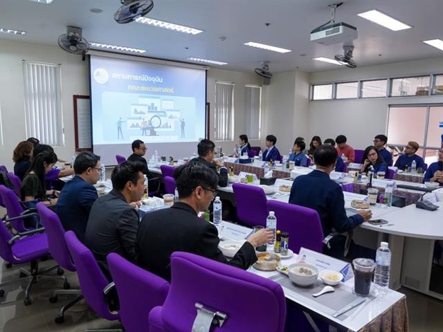 คณะสหเวชศาสตร์ ม.พะเยา ต้อนรับอธิการบดีและทีมผู้บริหาร ในกิจกรรมกาแฟสัญจร ประจำปี 2566
