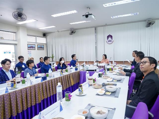 คณะสหเวชศาสตร์ ม.พะเยา ต้อนรับอธิการบดีและทีมผู้บริหาร ในกิจกรรมกาแฟสัญจร ประจำปี 2566
