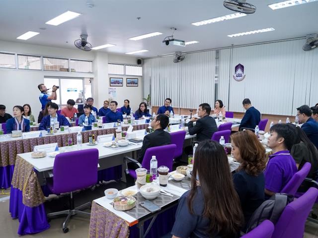 คณะสหเวชศาสตร์ ม.พะเยา ต้อนรับอธิการบดีและทีมผู้บริหาร ในกิจกรรมกาแฟสัญจร ประจำปี 2566