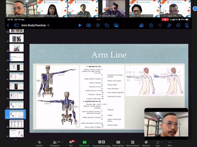 คณะสหเวชศาสตร์ จัดโครงการบริการวิชาการประจำปี 2566 ในหัวข้อ การเคลื่อนไหวพื้นฐาน: ตรวจ-รักษา-เทรน Fundamental Movement: Test-Treat-Train 