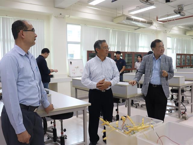 คณะวิศวกรรมศาสตร์ ให้การต้อนรับ Professor Dr. Jeon Geon Han ศาสตราจารย์กิตติคุณ จากประเทศเกาหลีใต้