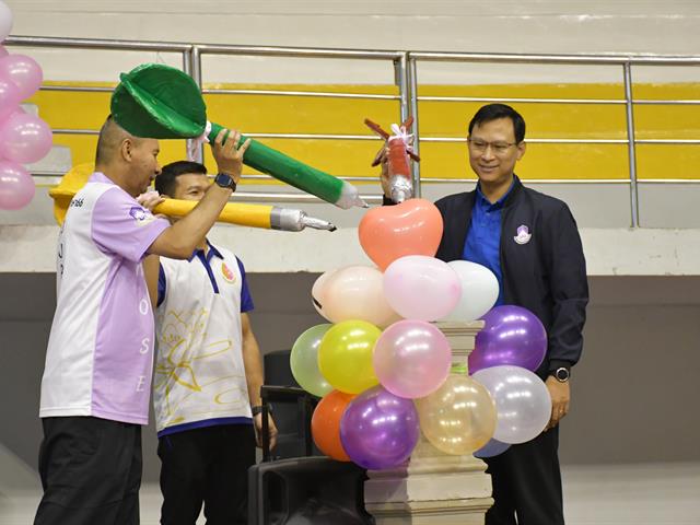 วิทยาลัยการศึกษาและสโมสรนิสิตวิทยาลัยการศึกษา ดำเนินกิจกรรมกีฬาสานสัมพันธ์นิสิตวิทยาลัยการศึกษา ประจำปีการศึกษา 2566