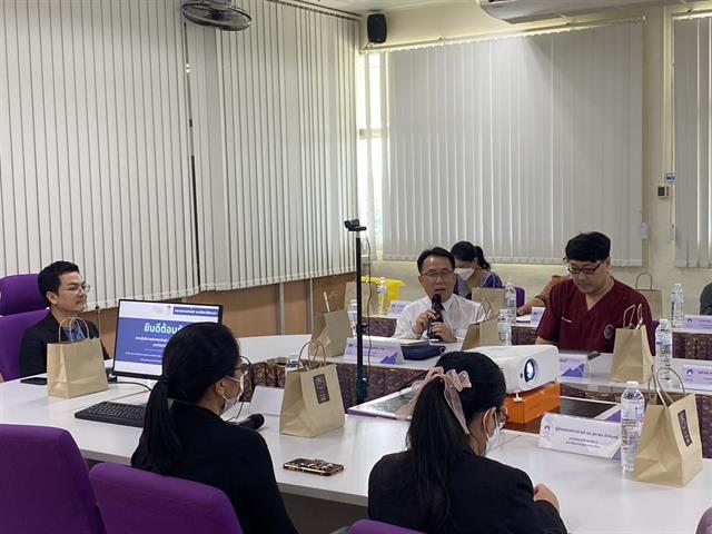 คณะสหเวชศาสตร์ มหาวิทยาลัยพะเยา ต้อนรับ คณะเทคนิคการแพทย์ มหาวิทยาลัยเนชั่น จังหวัดลำปาง 