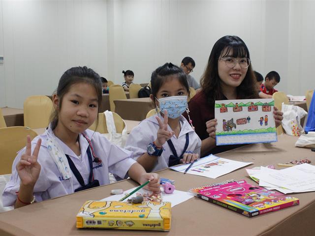 คณะศิลปศาสตร์จัดโครงการนิทานจินตนาการจากชุมชน “การพัฒนาครูสู่ผู้เรียน ด้านการอ่านออกเขียนได้และความคิดริเริ่มสร้างสรรค์”