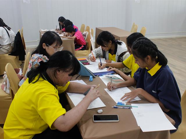 คณะศิลปศาสตร์จัดโครงการนิทานจินตนาการจากชุมชน “การพัฒนาครูสู่ผู้เรียน ด้านการอ่านออกเขียนได้และความคิดริเริ่มสร้างสรรค์”