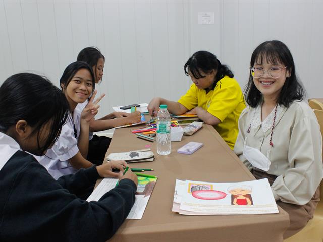 คณะศิลปศาสตร์จัดโครงการนิทานจินตนาการจากชุมชน “การพัฒนาครูสู่ผู้เรียน ด้านการอ่านออกเขียนได้และความคิดริเริ่มสร้างสรรค์”