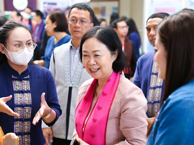 คณะสาธารณสุขศาสตร์ ม.พะเยา ต้อนรับอธิการบดีและทีมผู้บริหาร ในกิจกรรมกาแฟสัญจร ประจำปี 2566