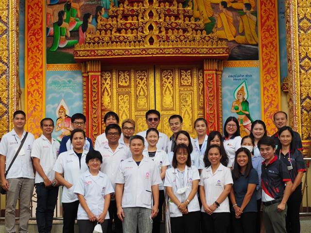 สาขาเทคนิคการแพทย์ คณะสหเวชศาสตร์ ลงพื้นที่ตรวจสุขภาพ ชุมชนวัดศรีบังวัน อ.แม่ใจ 