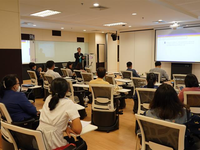 AHS hosted an event for professorial path encouragement with a topic of “Manuscript preparation and evaluation; an aspect of honored reviewers.”  