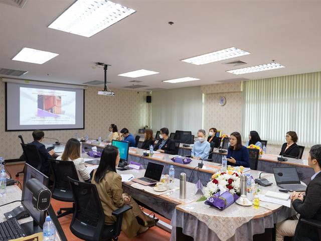 คณะศิลปศาสตร์ เข้ารับการประเมินคุณภาพการศึกษาภายใน ระดับคณะ ตามเกณฑ์ EdPEx ปีการศึกษา 2565