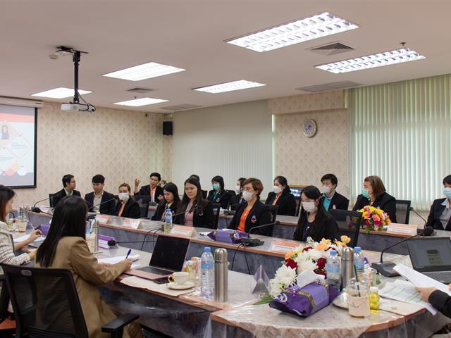 คณะศิลปศาสตร์ เข้ารับการประเมินคุณภาพการศึกษาภายใน ระดับคณะ ตามเกณฑ์ EdPEx ปีการศึกษา 2565