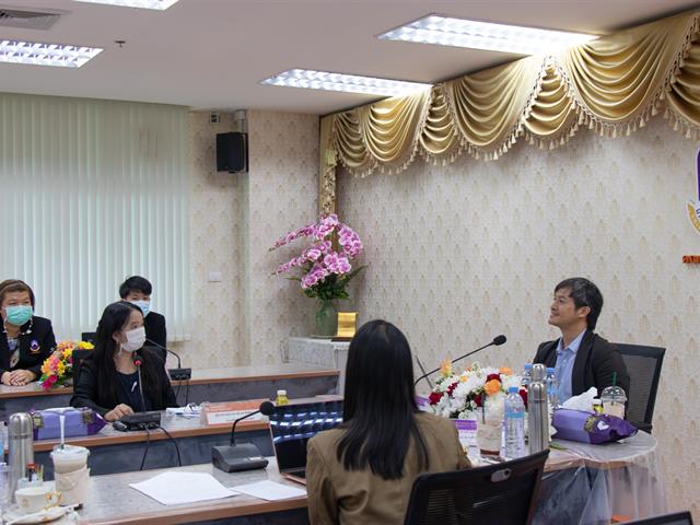 คณะศิลปศาสตร์ เข้ารับการประเมินคุณภาพการศึกษาภายใน ระดับคณะ ตามเกณฑ์ EdPEx ปีการศึกษา 2565