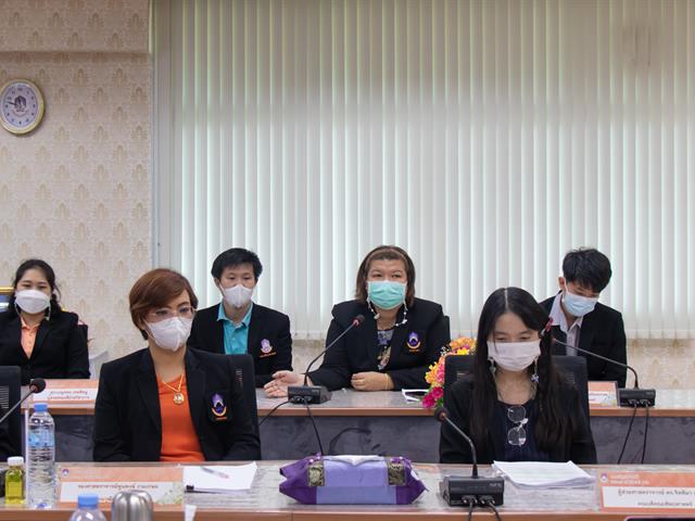 คณะศิลปศาสตร์ เข้ารับการประเมินคุณภาพการศึกษาภายใน ระดับคณะ ตามเกณฑ์ EdPEx ปีการศึกษา 2565