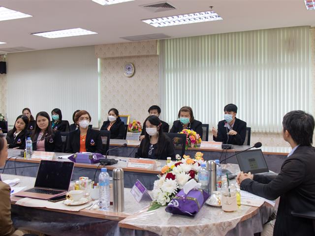 คณะศิลปศาสตร์ เข้ารับการประเมินคุณภาพการศึกษาภายใน ระดับคณะ ตามเกณฑ์ EdPEx ปีการศึกษา 2565