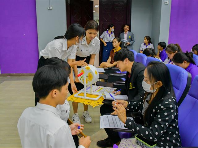 วิทยาลัยการศึกษาและสโมสรนิสิตวิทยาลัยการศึกษา ดำเนินโครงการพัฒนาทักษะทางด้านสื่อ นวัตกรรมและเทคโนโลยีทางการศึกษา ประจำปีการศึกษา 2566