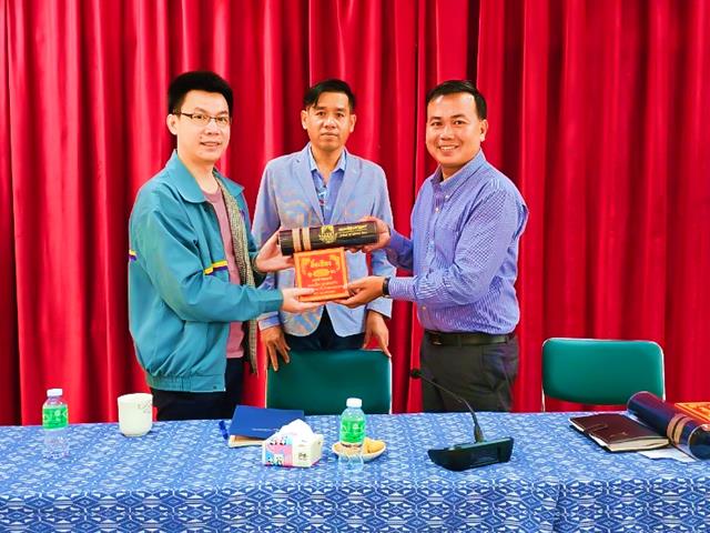 The University of Phayao and Souphanouvong University’s Discussion of International Cooperation Research on Thai and Lao Languages and Cultures