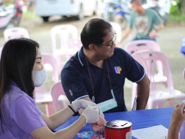 คณะสาธารณสุขศาสตร์ ได้เข้าร่วมกิจกรรมการบูรณาการรายวิชาการฝึกการจัดการสุขภาพชุมชนและโครงการสร้างเสริมพฤติกรรมสุขภาพของประชาชนกลุ่มเสี่ยงจากการประกอบอาชีพ