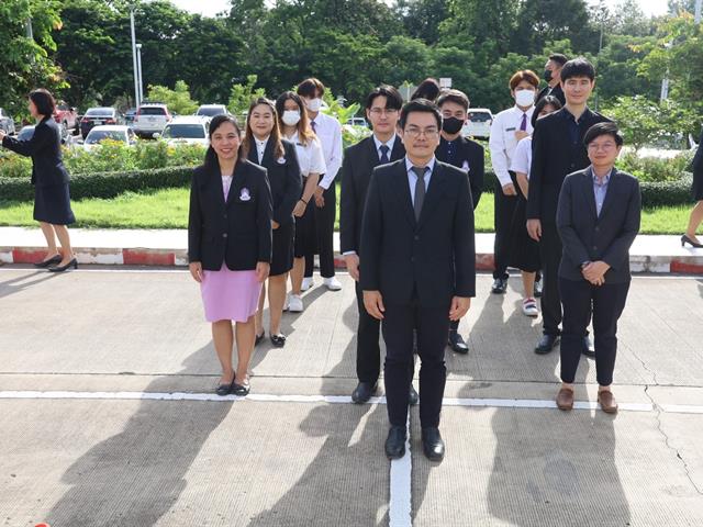 พิธีวางพวงมาลา ในวันมหิดล คณะสหเวชศาสตร์ มหาวิทยาลัยพะเยา