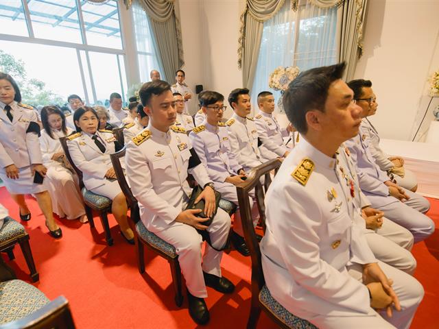 มหาวิทยาลัยพะเยา ร่วมงานพิธีธรรมหลวง สวดพระอภิธรรม  พระพรหมวชิรคุณ (หลวงปู่ไพบูลย์ สุมังคโล)