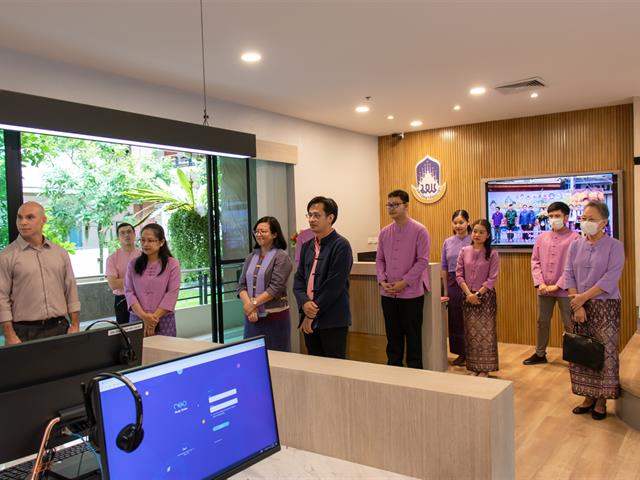 อธิการบดีมหาวิทยาลัยพะเยา พบปะบุคลากรคณะศิลปศาสตร์ เพื่อรับฟังผลการดำเนินงาน และหารือแนวทางในการบริหารงานร่วมกัน