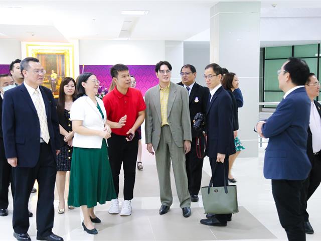 The University of Phayao warmly welcomes Guangxi University of Chinese Medicine to follow the progress of our academic cooperation