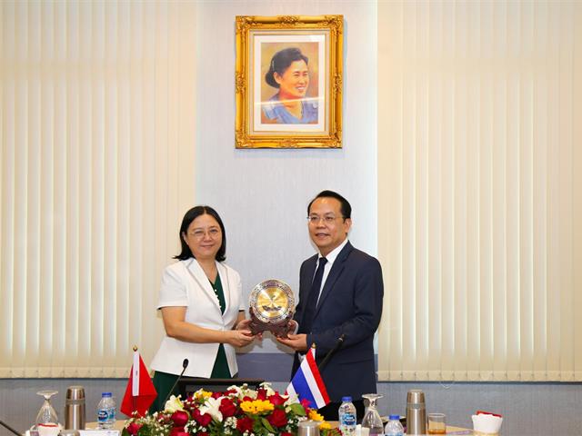 The University of Phayao warmly welcomes Guangxi University of Chinese Medicine to follow the progress of our academic cooperation