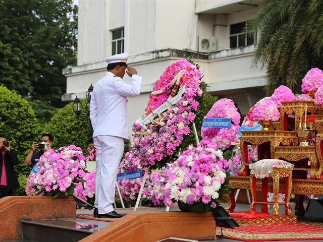 ม.พะเยา ร่วมพิธีถวายพวงมาลา วันปิยมหาราช ประจำปี 2566