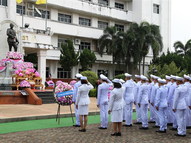 ม.พะเยา ร่วมพิธีถวายพวงมาลา วันปิยมหาราช ประจำปี 2566