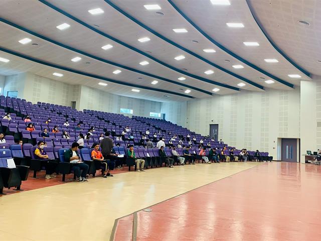 ศูนย์ภาษา คณะศิลปศาสตร์ จัดทดสอบวัดความรู้ภาษาอังกฤษ โดยใช้ข้อสอบศูนย์ภาษา (UP-STEP)