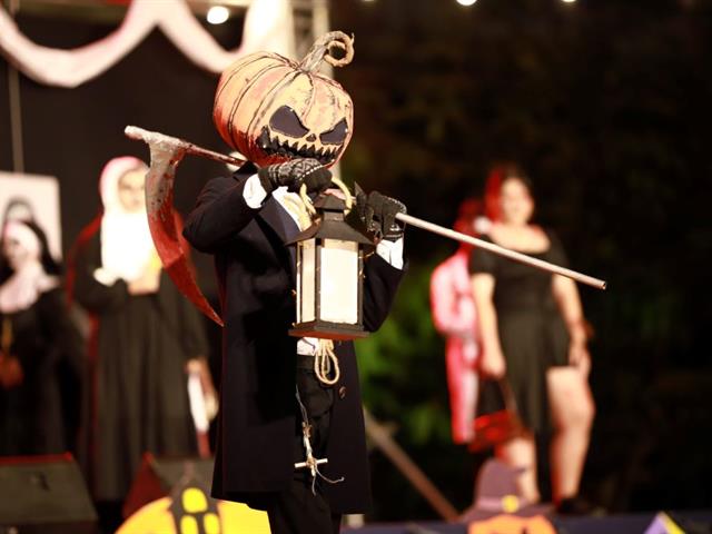 คณะสหเวชศาสตร์ จัดโครงการ AHS FUN FAIR ครั้งที่ 2 ตอน จุ๊หมู่มาแต่งผี เตวหนีขึ้นมอ 