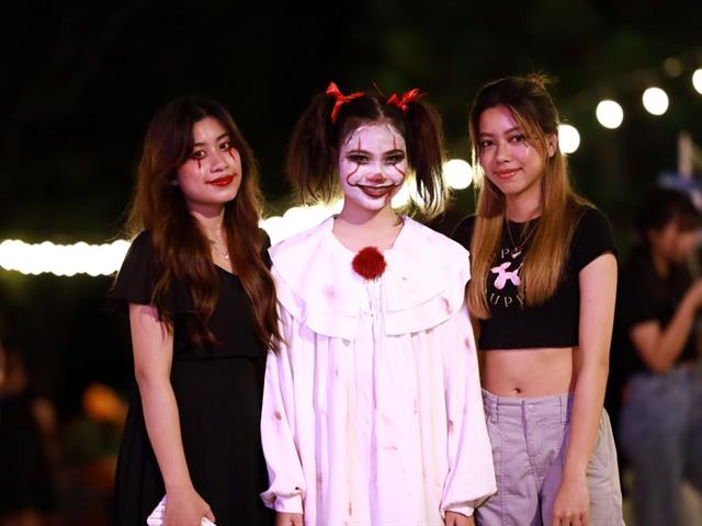 คณะสหเวชศาสตร์ จัดโครงการ AHS FUN FAIR ครั้งที่ 2 ตอน จุ๊หมู่มาแต่งผี เตวหนีขึ้นมอ 