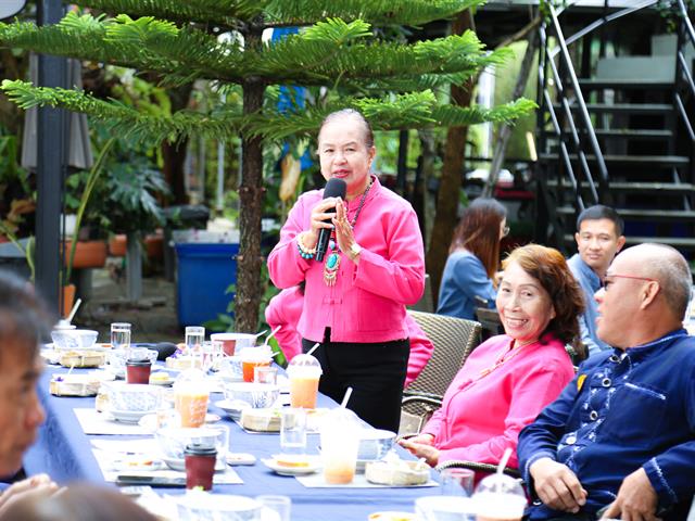 กิจกรรมสภากาแฟสัญจร เครือข่ายสื่อมวลชนและผู้นำชุมชน