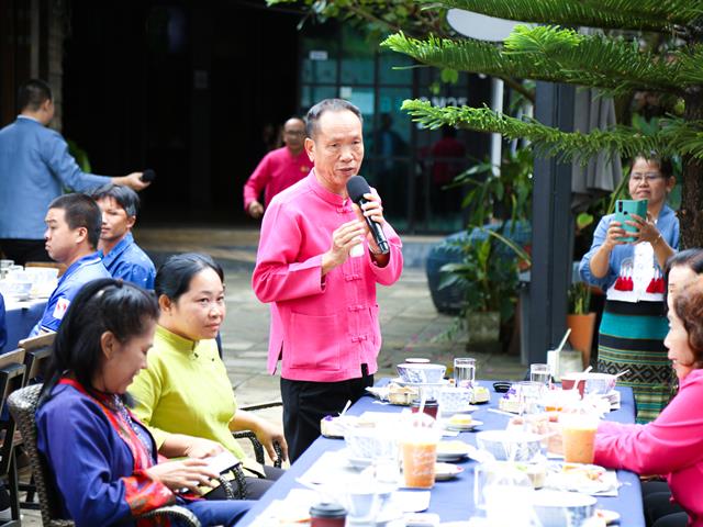 กิจกรรมสภากาแฟสัญจร เครือข่ายสื่อมวลชนและผู้นำชุมชน