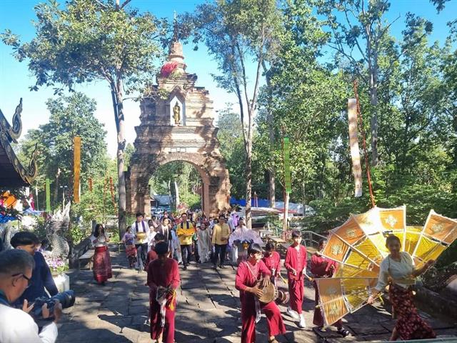 มหาวิทยาลัยพะเยา ร่วมงาน ปั่นฝ้ายสายบุญจุลกฐิน 2566 วัดอนาลโยทิพยาราม ดอยบุษราคัม