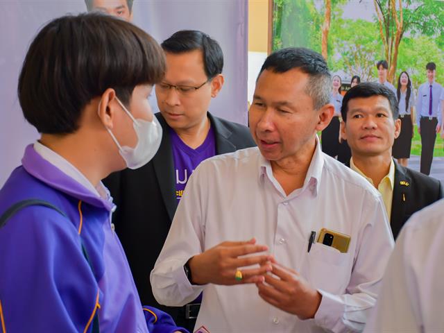 วิทยาลัยการศึกษา เข้าร่วมโครงการผู้บริหารสถานศึกษาและครูแนะแนวเยี่ยมชมมหาวิทยาลัยพะเยา และจัดนิทรรศการ UP Open House เปิดบ้านวิชาการ ประจำปี พ.ศ. 2567