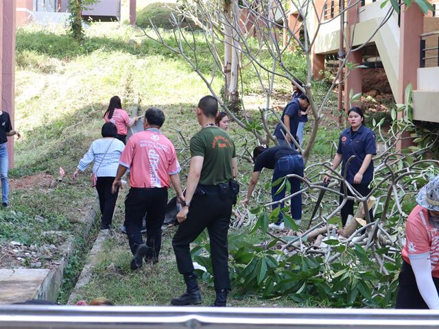 คณะวิศวกรรมศาสตร์ มพ. จัดกิจกรรม 5 ส & BIG CLEANING DAY