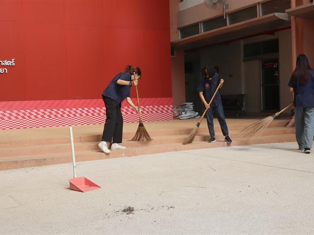 คณะวิศวกรรมศาสตร์ มพ. จัดกิจกรรม 5 ส & BIG CLEANING DAY