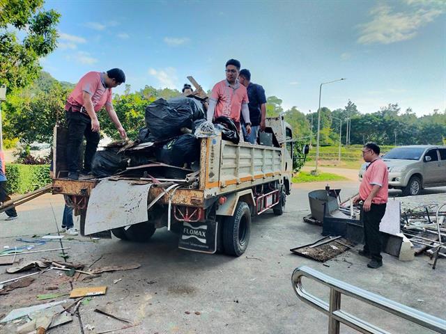 คณะวิศวกรรมศาสตร์ มพ. จัดกิจกรรม 5 ส & BIG CLEANING DAY