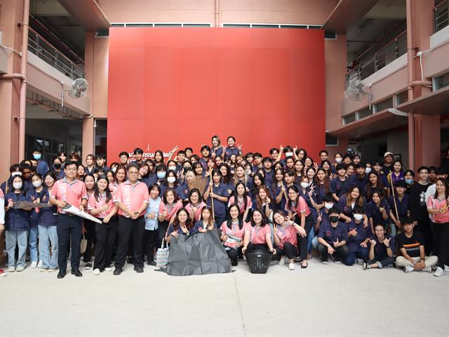 คณะวิศวกรรมศาสตร์ มพ. จัดกิจกรรม 5 ส & BIG CLEANING DAY