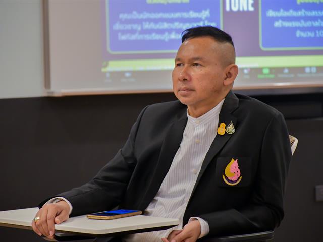 วิทยาลัยการศึกษา ดำเนินโครงการพัฒนาระบบเทคโนโลยีสารสนเทศและฐานข้อมูลในการบริหารงานและสื่อสารองค์กร “การประยุกต์ใช้ Chat GPT ในการปฎิบัติงาน”