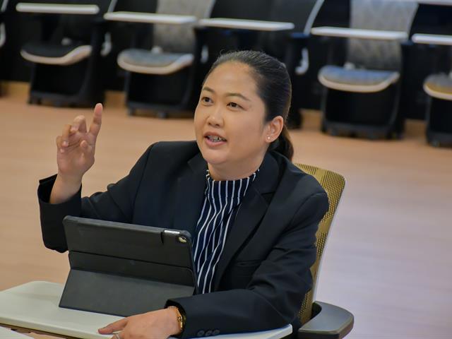 วิทยาลัยการศึกษา ดำเนินโครงการพัฒนาระบบเทคโนโลยีสารสนเทศและฐานข้อมูลในการบริหารงานและสื่อสารองค์กร “การประยุกต์ใช้ Chat GPT ในการปฎิบัติงาน”