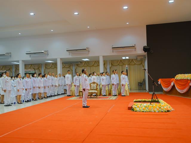 มหาวิทยาลัยพะเยา ร่วมพิธีเฉลิมพระเกียรติ เนื่องในโอกาสวันคล้ายวันประสูติ สมเด็จพระเจ้าลูกเธอ เจ้าฟ้าพัชรกิติยาภา ฯ  7 ธันวาคม 2566