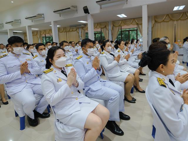 มหาวิทยาลัยพะเยา ร่วมพิธีเฉลิมพระเกียรติ เนื่องในโอกาสวันคล้ายวันประสูติ สมเด็จพระเจ้าลูกเธอ เจ้าฟ้าพัชรกิติยาภา ฯ  7 ธันวาคม 2566