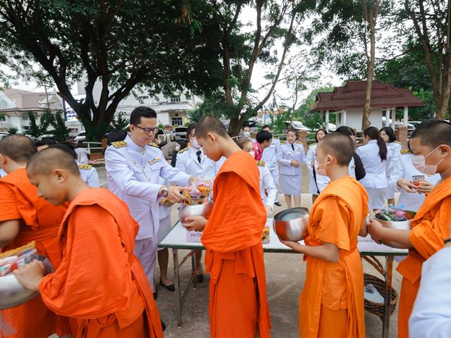 มหาวิทยาลัยพะเยา ร่วมพิธีเฉลิมพระเกียรติ เนื่องในโอกาสวันคล้ายวันประสูติ สมเด็จพระเจ้าลูกเธอ เจ้าฟ้าพัชรกิติยาภา ฯ  7 ธันวาคม 2566
