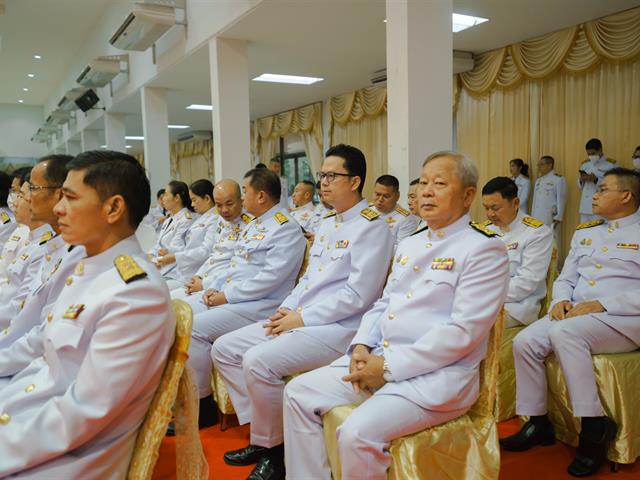 มหาวิทยาลัยพะเยา ร่วมพิธีเฉลิมพระเกียรติ เนื่องในโอกาสวันคล้ายวันประสูติ สมเด็จพระเจ้าลูกเธอ เจ้าฟ้าพัชรกิติยาภา ฯ  7 ธันวาคม 2566