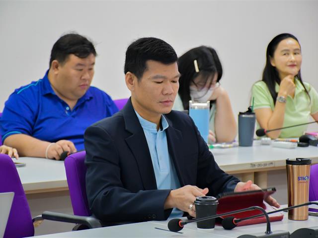 วิทยาลัยการศึกษา ดำเนินโครงการพัฒนาระบบการบริหารจัดการที่ทันสมัยตามหลักธรรมาภิบาลอย่างมีคุณภาพ กิจกรรม “การส่งเสริมคุณธรรมความโปร่งใสและป้องกันการมีผลประโยชน์ทับซ้อนในการปฏิบัติงาน”