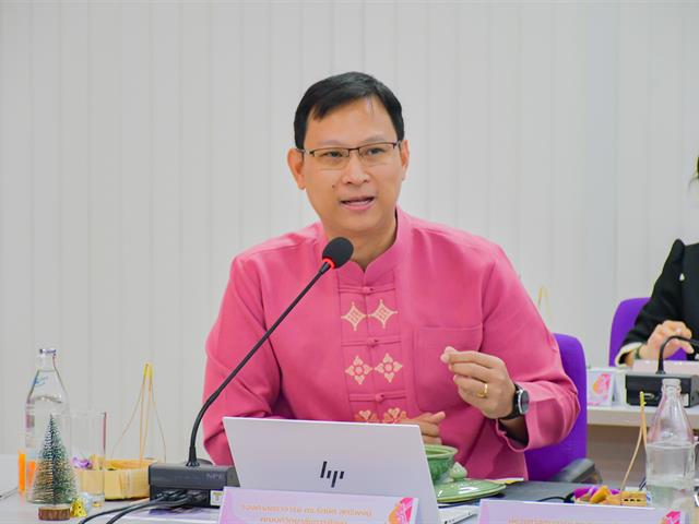 วิทยาลัยการศึกษา ต้อนรับคณะผู้บริหารมหาวิทยาลัยพะเยา เนื่องในกิจกรรม “สภากาแฟสัญจร มหาวิทยาลัยพะเยา ประจำปีงบประมาณ 2567”