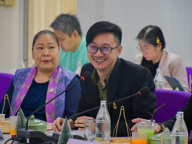วิทยาลัยการศึกษา ต้อนรับคณะผู้บริหารมหาวิทยาลัยพะเยา เนื่องในกิจกรรม “สภากาแฟสัญจร มหาวิทยาลัยพะเยา ประจำปีงบประมาณ 2567”