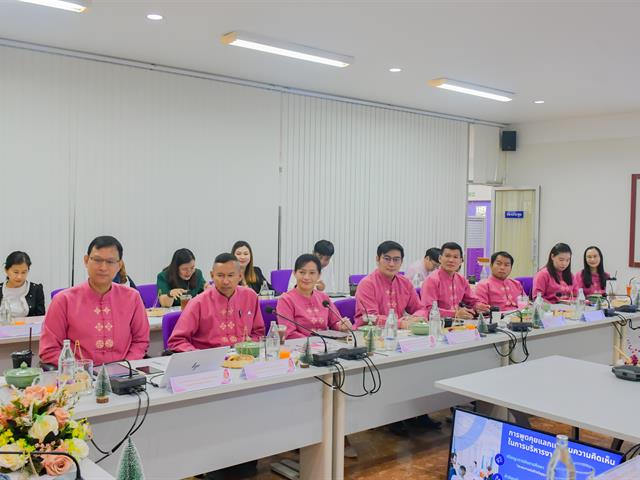 วิทยาลัยการศึกษา ต้อนรับคณะผู้บริหารมหาวิทยาลัยพะเยา เนื่องในกิจกรรม “สภากาแฟสัญจร มหาวิทยาลัยพะเยา ประจำปีงบประมาณ 2567”